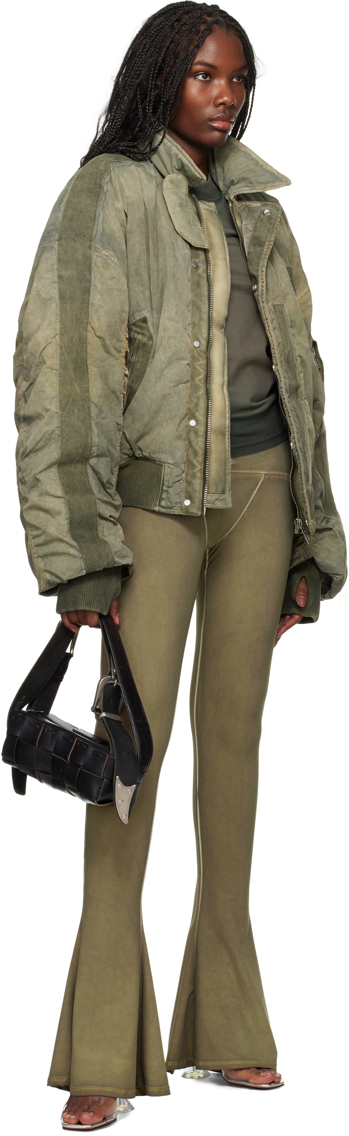 032c Khaki Clay Utility Bomber Jacket