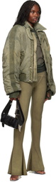 032c Khaki Clay Utility Bomber Jacket