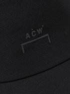 A-COLD-WALL* - Logo-Print Stretch-Nylon Baseball Cap - Black