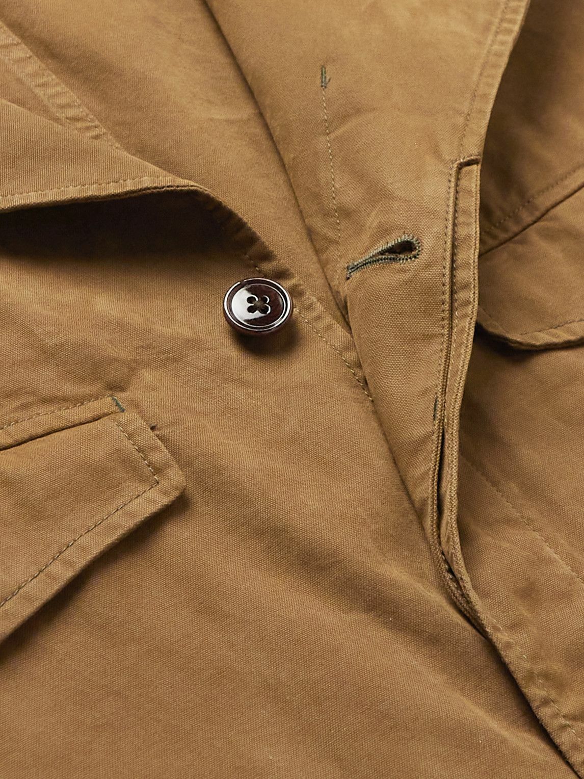 Lemaire - Cotton-Canvas Shirt Jacket - Brown Lemaire