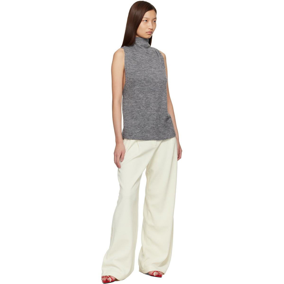 Proenza Schouler Off-White Proenza Schouler White Label Aria Trousers