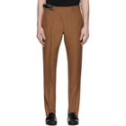 1017 ALYX 9SM Tan Stirrup Suit Trousers