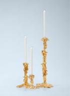 POLSPOTTEN Sculpted Metal Candle Holder