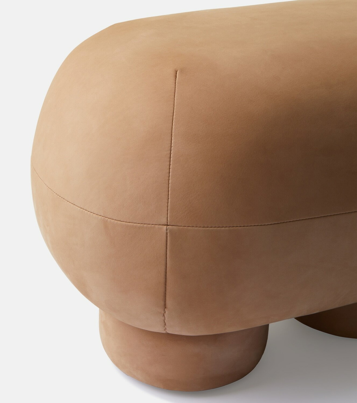101 Copenhagen Big Foot Bench Petit leather stool
