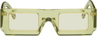 Jacquemus Green La Montagne 'Les Lunettes Soleil' Sunglasses