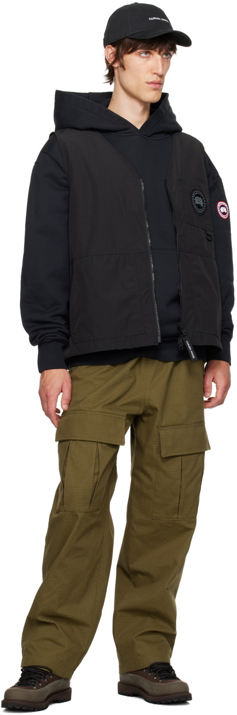 Canada Goose Black Tobermory Heavyweight Hoodie Canada Goose