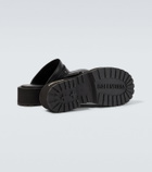 Balenciaga Venom leather mules
