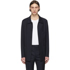 Maison Margiela Navy Wool Three-Pocket Jacket