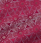 Charvet - 8.5cm Silk-Jacquard Tie - Pink