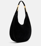 Savette Florence Small suede shoulder bag