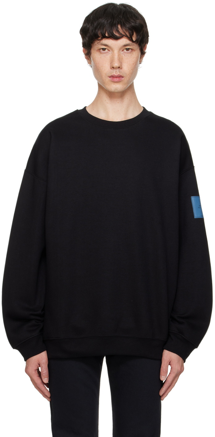 N.Hoolywood Black Logo Patch Sweatshirt
