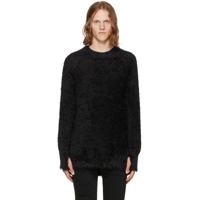 Diet Butcher Slim Skin Multicolor Shaggy Knit Sweater Diet Butcher