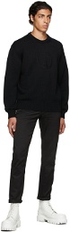 Dunhill Black 'D' Sweater