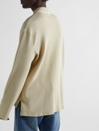 Our Legacy - Retreat Ribbed Cotton-Blend Shirt - Neutrals