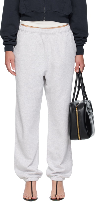 Photo: Acne Studios Gray Cotton Lounge Pants