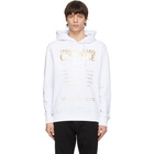 Versace Jeans Couture White Warranty Hoodie