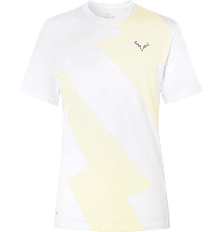 Photo: Nike Tennis - NikeCourt Rafa Dri-FIT T-Shirt - White