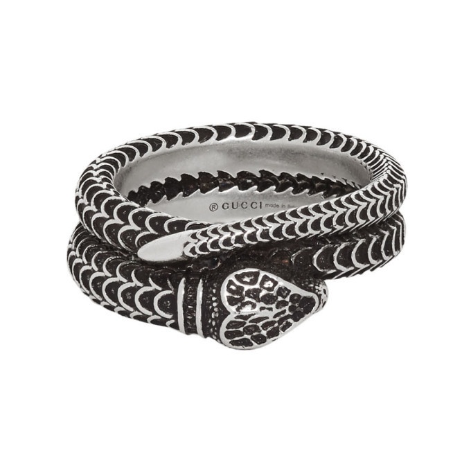 Photo: Gucci Silver Snake Ring