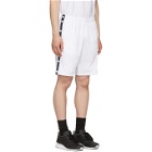 Champion Reverse Weave White and Navy Tearaway Shorts