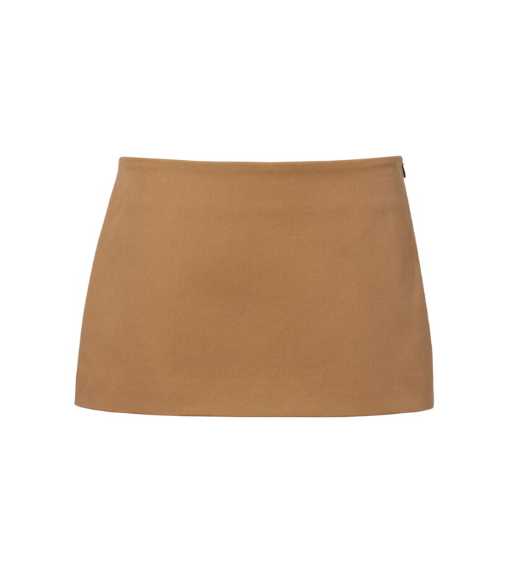 Photo: The Frankie Shop Hera cotton twill miniskirt