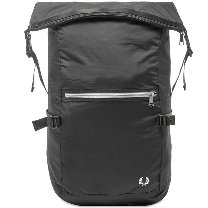 Photo: Fred Perry Authentic Roll Top Backpack