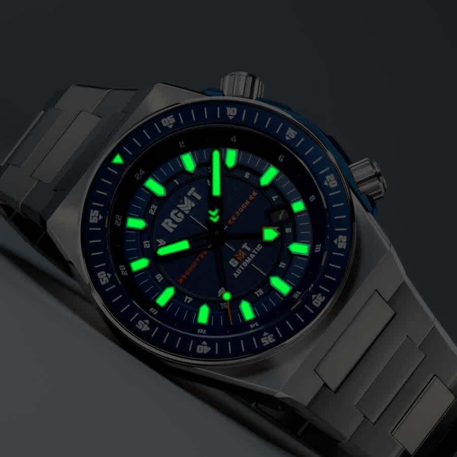 RGMT Marksman Automatic Blue Dial Mens Watch RG-8073-33