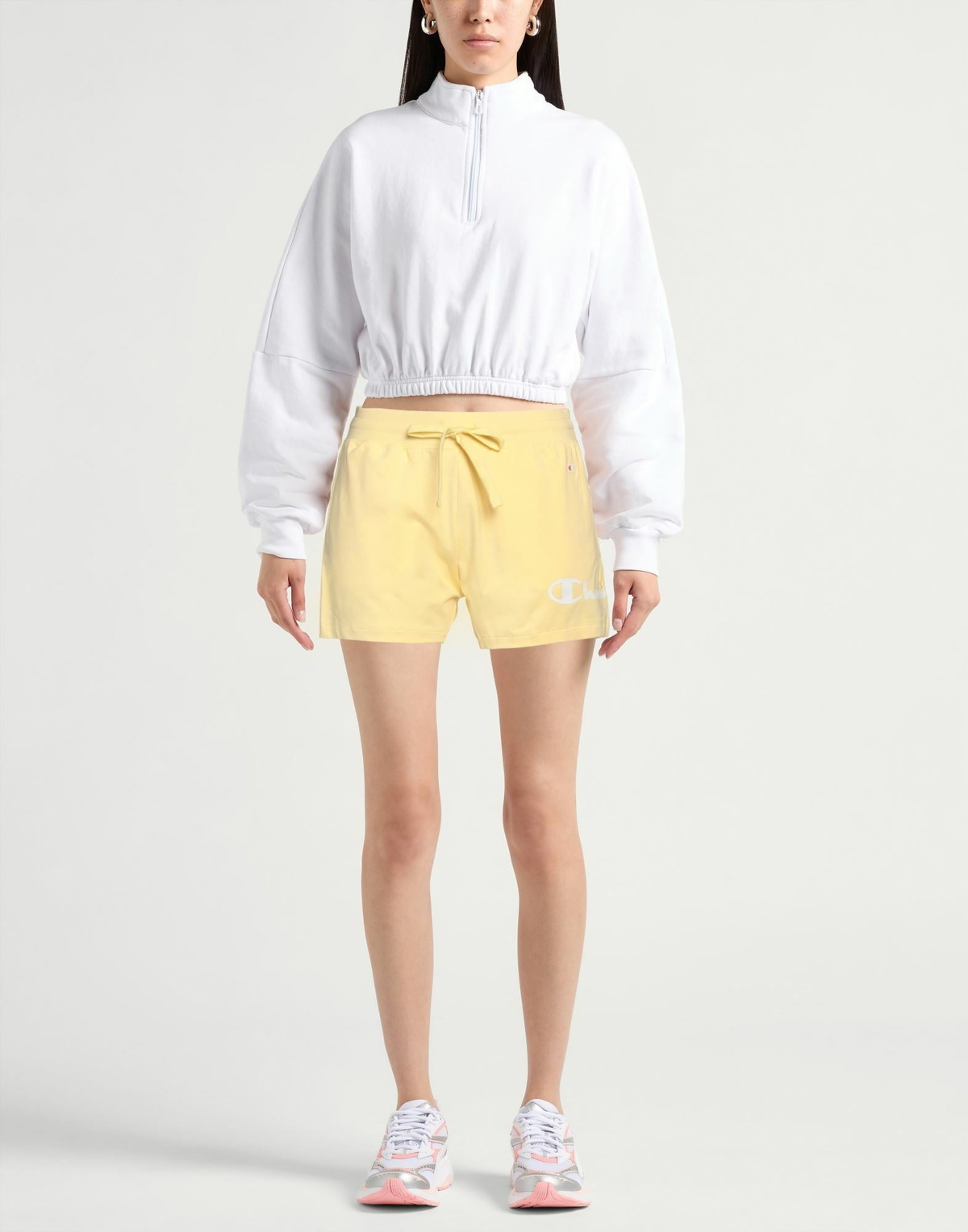 Champion Womens Shorts & Bermuda Shorts in Yellow