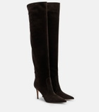 Gianvito Rossi Hansen suede knee-high boots