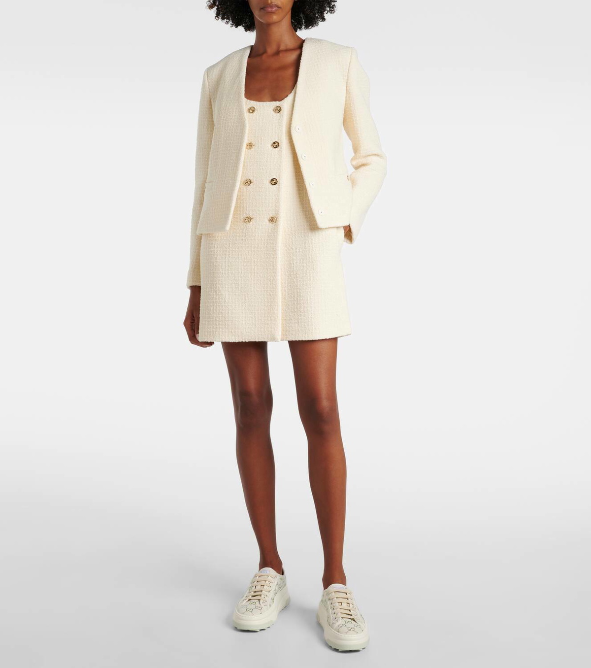 Gucci Gucci Tennis 1977 GG Crystal sneakers Gucci