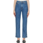 KHAITE Blue Abigail Jeans