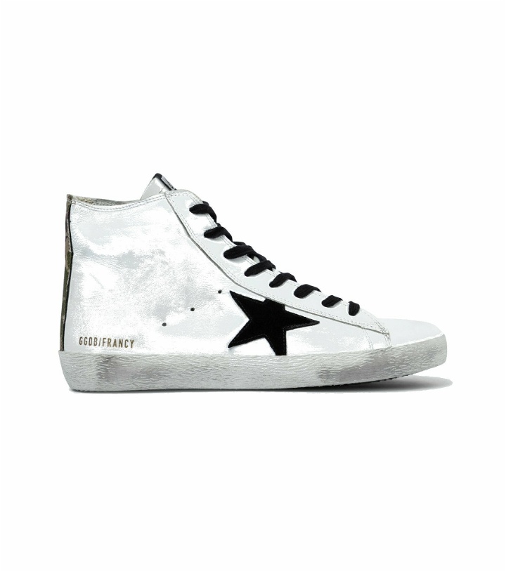 Photo: Golden Goose - Francy classic leather high-top sneakers