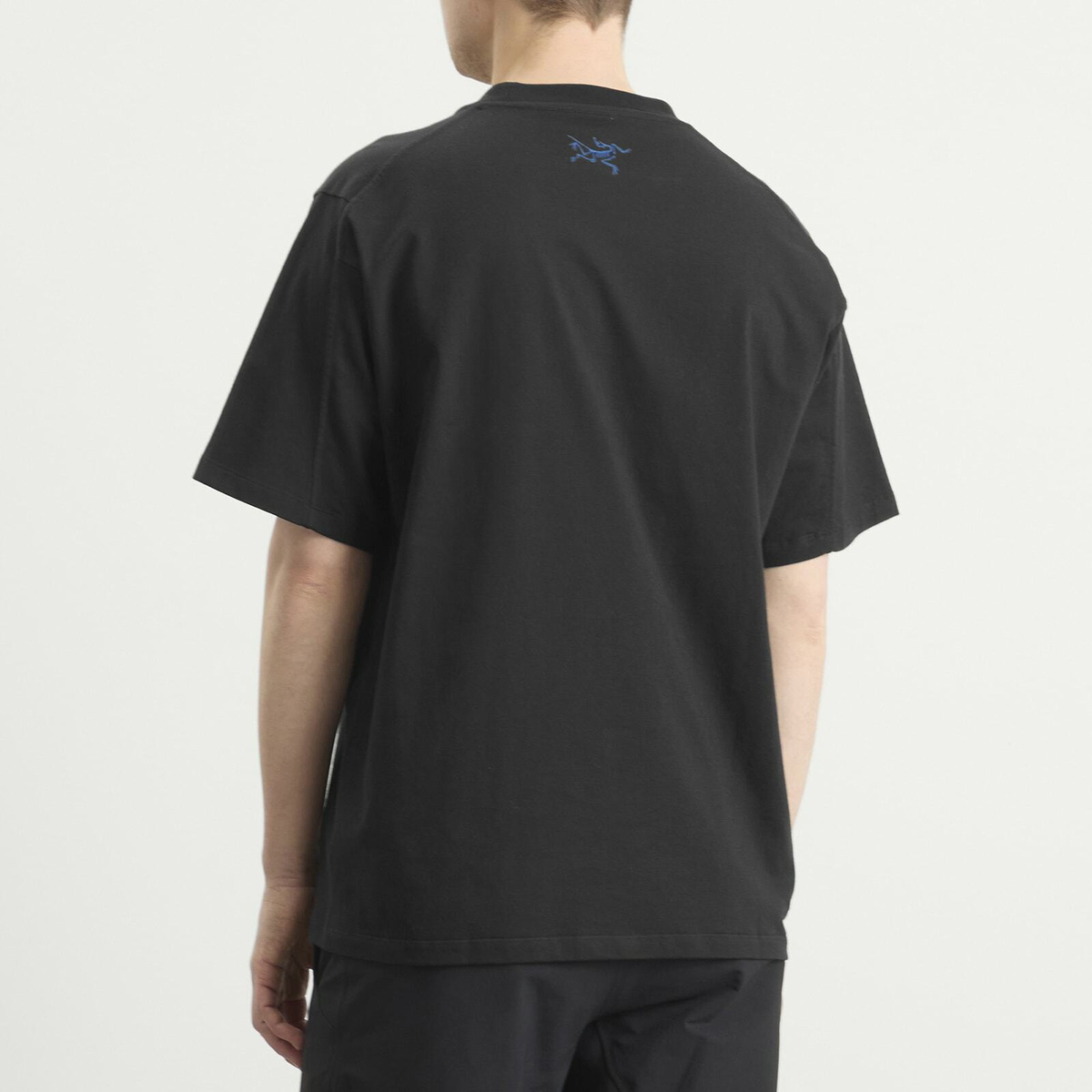 Arc'teryx Men's Kragg Cotton Lithographica T-Shirt in Black