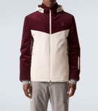 Brunello Cucinelli Hooded cotton corduroy ski jacket