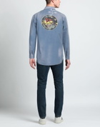 Dior Mens Denim shirt Slate in Blue