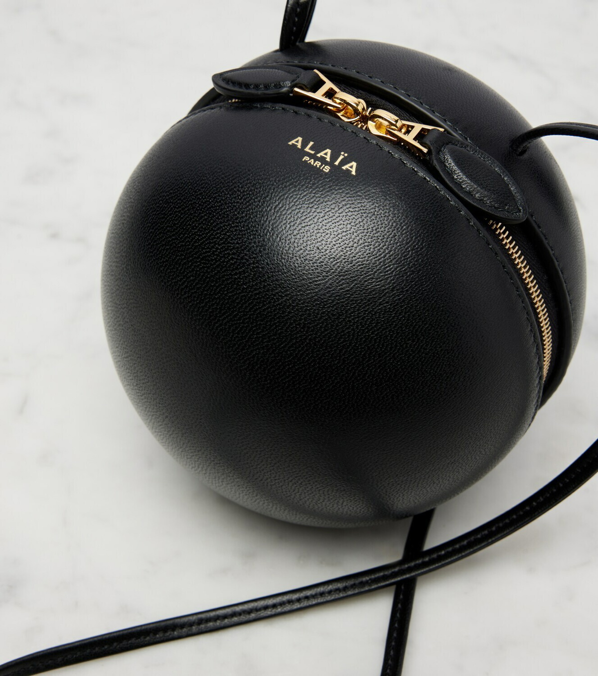 Alaïa Sphere Small leather shoulder bag
