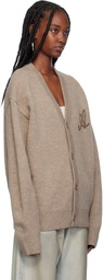 Axel Arigato Taupe Ash Signature Cardigan