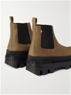 Moncler - Suede Chelsea Boots - Brown