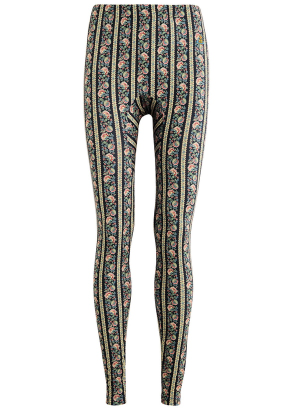 Photo: Vivienne Westwood Floral-print Stretch-jersey Leggings Multicoloured