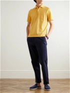 Rubinacci - Cotton-Piqué Polo Shirt - Yellow