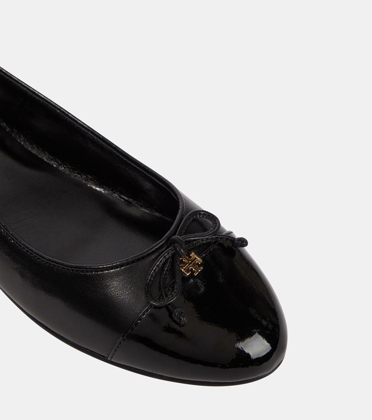 【送料&関税込】Tory Burch Ballet Flats With Bow Detail And Tory Burch Bow-detail leather ballet flats Tory Burch