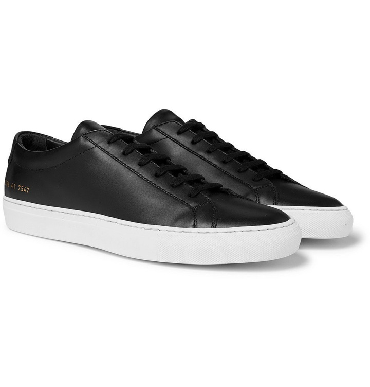 Photo: Common Projects - Original Achilles Leather Sneakers - Black