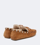 Isabel Marant Fitza shearling-lined suede loafers