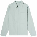 A-COLD-WALL* Men's Technical Zip Overshirt in Ice Grey