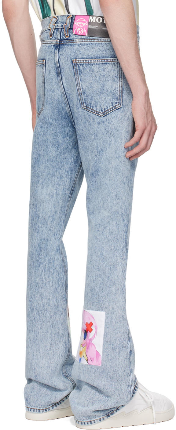 Members of the Rage Blue Anime Patch Jeans