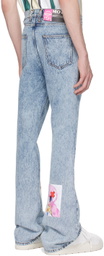 Members of the Rage Blue Anime Patch Jeans