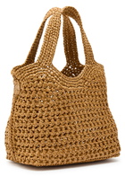Tods Mancini Mini Raffia top Handle bag - Natural - One Size