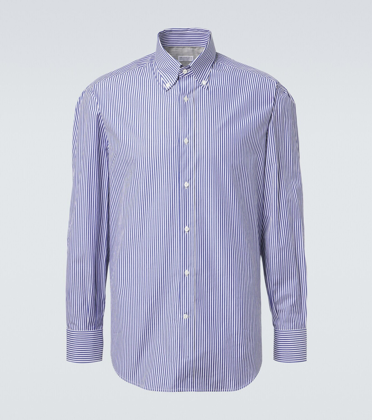 Brunello Cucinelli Striped cotton shirt