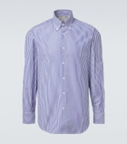 Brunello Cucinelli Striped cotton shirt