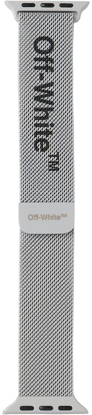 Photo: Off-White Gray Metal 38/40/41 iWatch Band, 38/40/41 mm