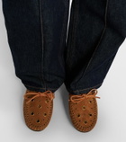 Isabel Marant Fitza studded suede loafers